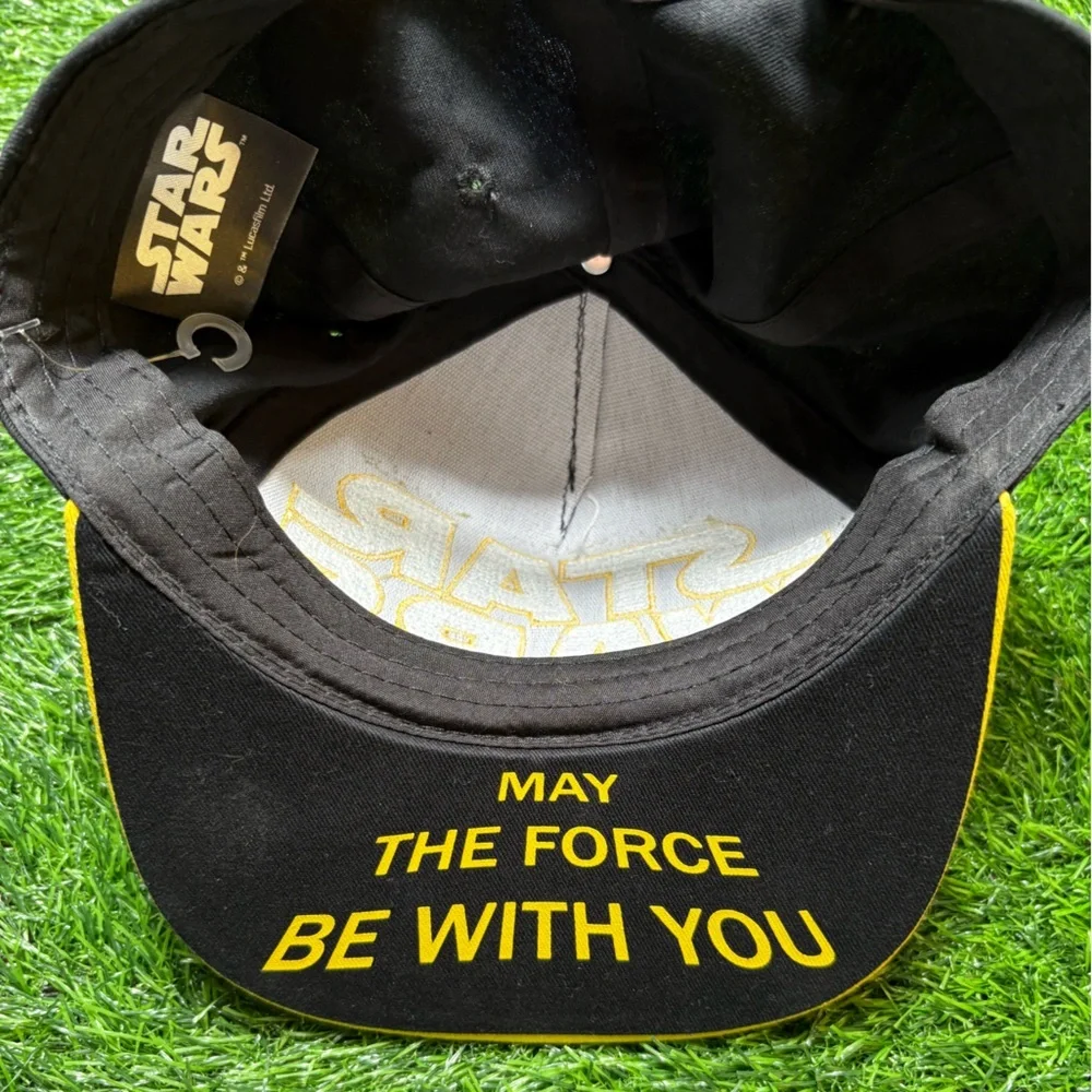 NWT Disney STAR WARS “May The Force Be With You”-Snap Back-Adjustable Cap
